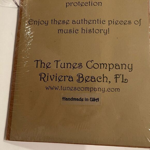 Recycled Album Label Coasters Set of 6 *NEW* - Picture 5 of 6